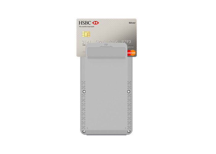 Wifi Handheld Barcode Scanners POS Terminal System With EMV Swiping Card Function