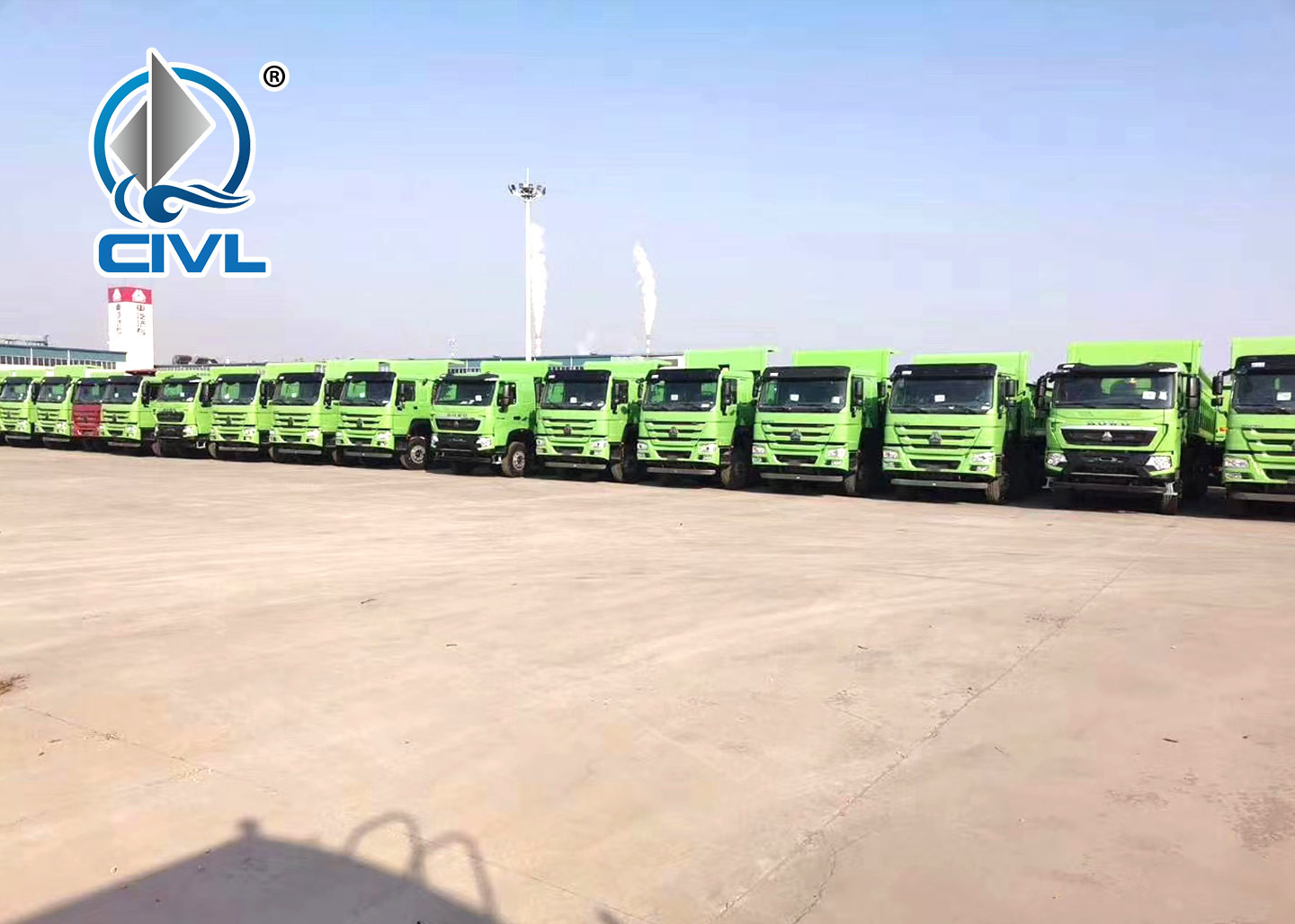 SINOTRUK HOWO 4X4 Drive Dump Truck ZZ3257M3811 266hp / 290hp, loading 20-35t, all wheel drive