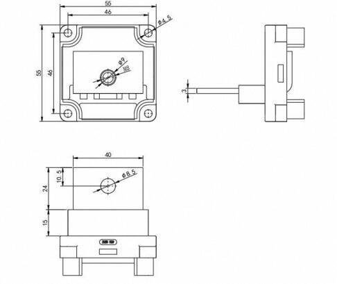 Energy Storage Ev Wire Battery Dc Connector 400a Hv Connectors For Current Applications Energy Storage Connector