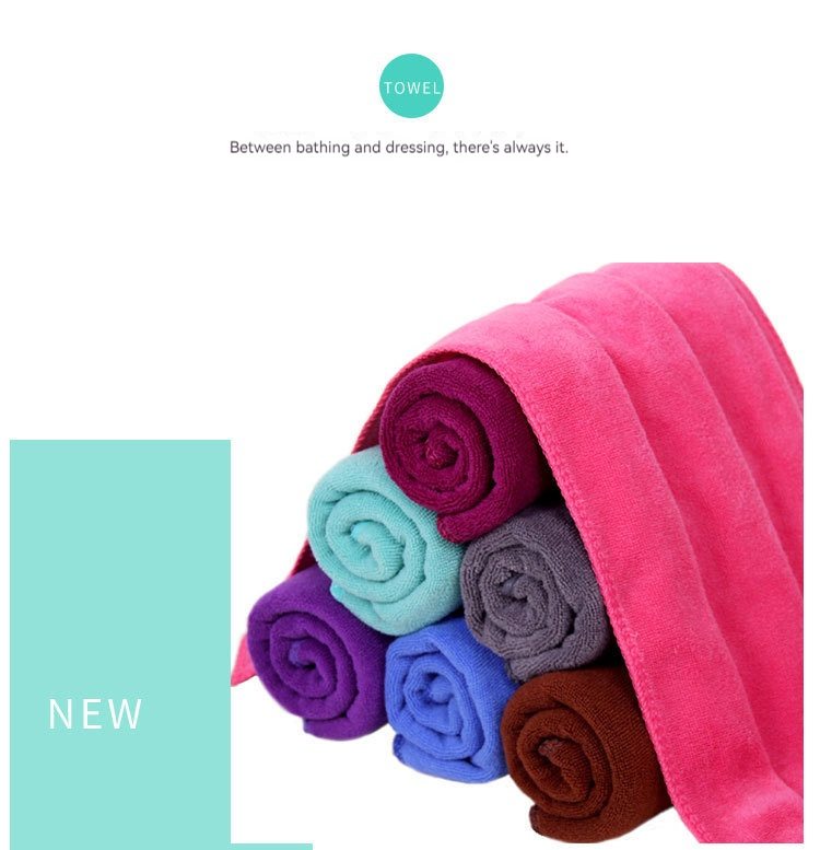 Customized Fiber Towel for Beauty Salon Hair Dryer and Domestic Cleaning Applications