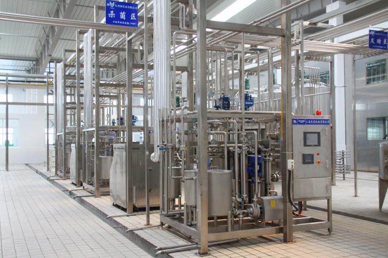 Factory Customized compact structure simple operation and convenient maintenance 1000LPH Milk Pasteurization Machine