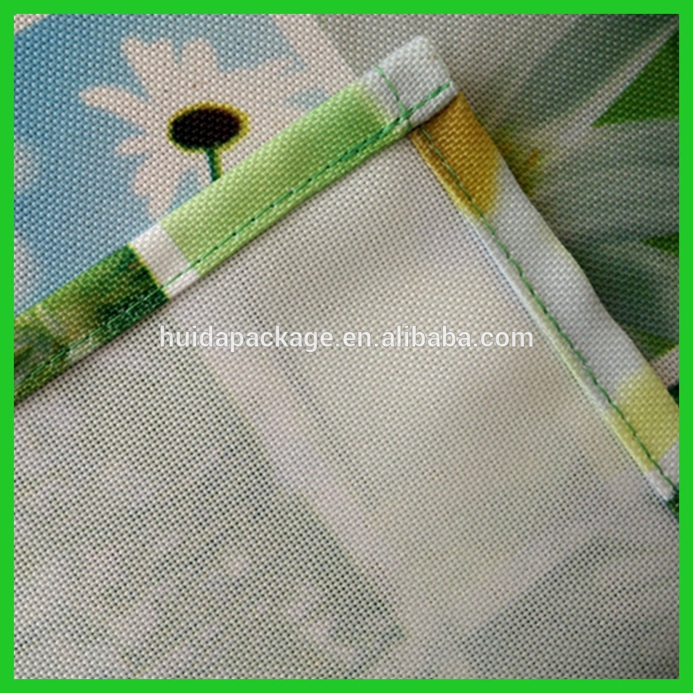 Printed patched work designs table cloths made of 100% polyester fabrics of 180gsm