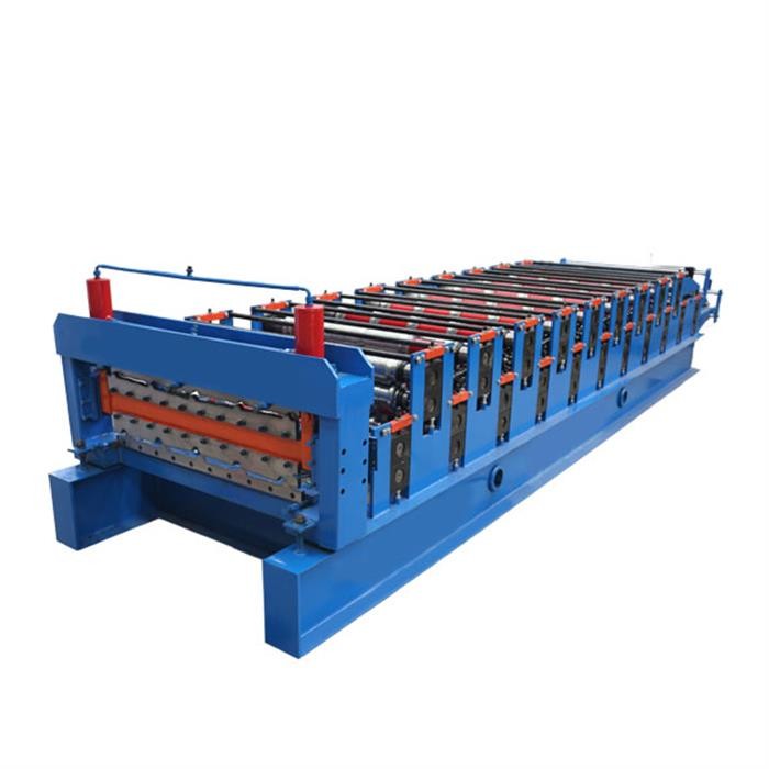 Double layer roof tile machine export to turkey with high configuration