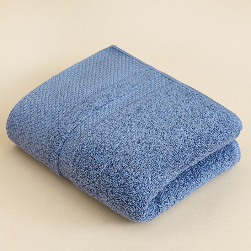 Customized Logo Long Staple Cotton Towels for Hotels Soft Absorbent and Flexible
