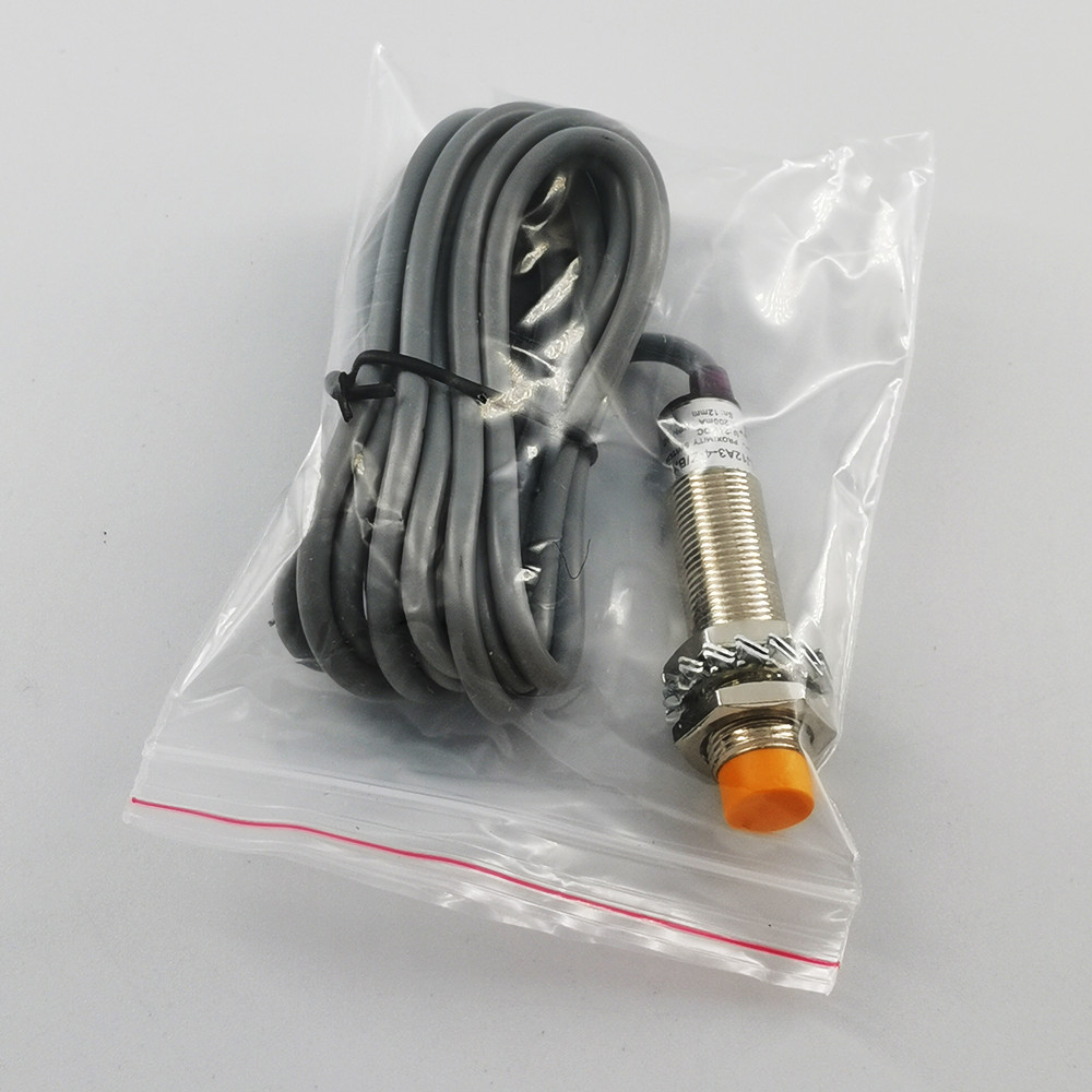 LJ12A3-4-Z/BX M12 3-wire DC NPN NO 4mm detecting distance inductive proximity sensor switch