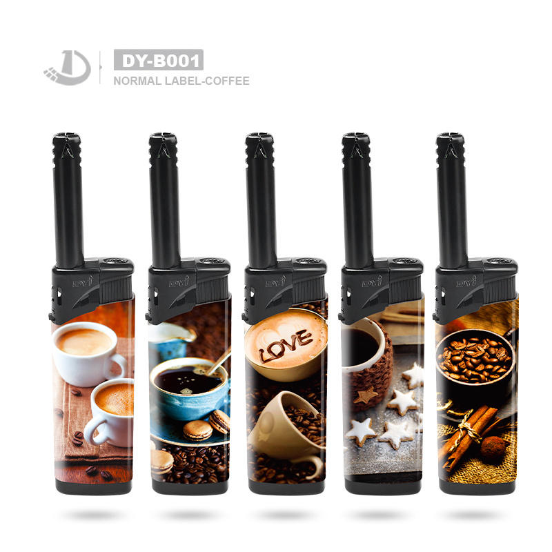 Disposable Custom Electric Candle Lighter High Quality Kitchen BBQ Lighter with Cute Cat