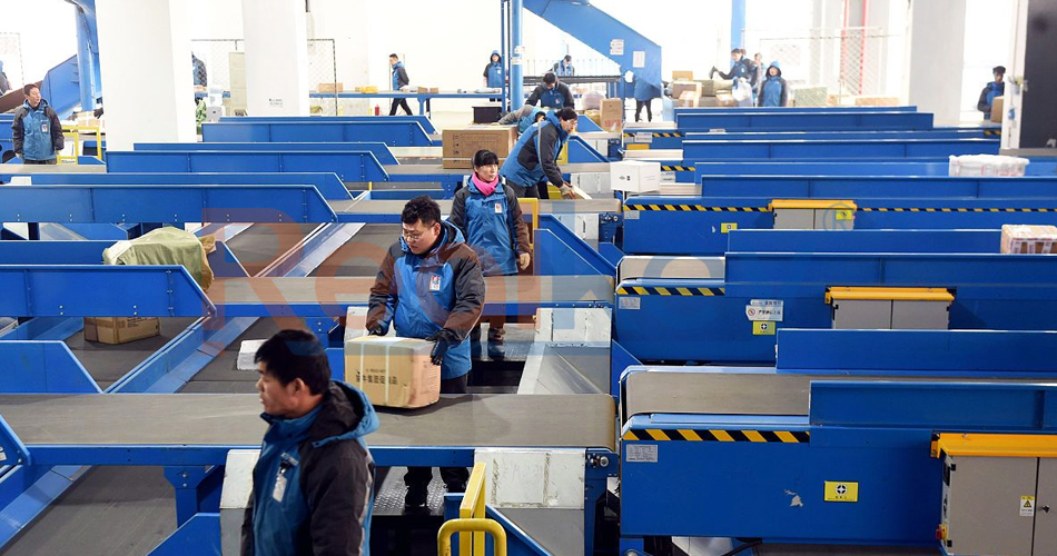 Versatile Material Handling Belt Conveyor System Energy Efficient Low Noise