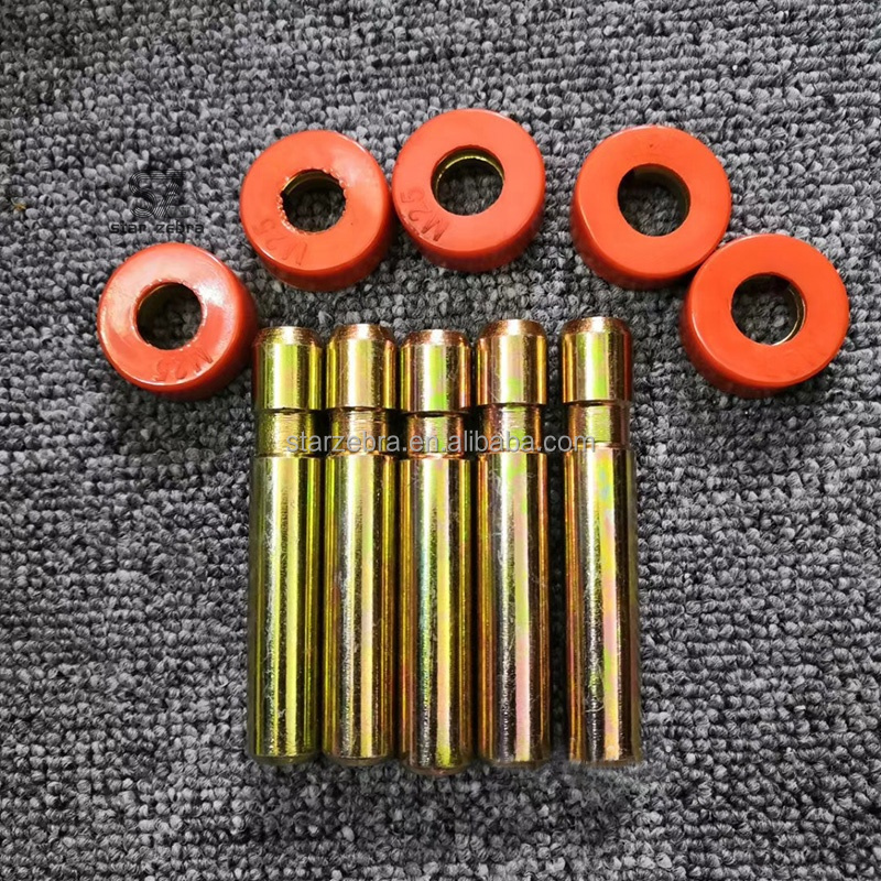 Black Alloy Steel Excavator Spare Parts Bucket Teeth Pins and Retainers for Optimal Performance