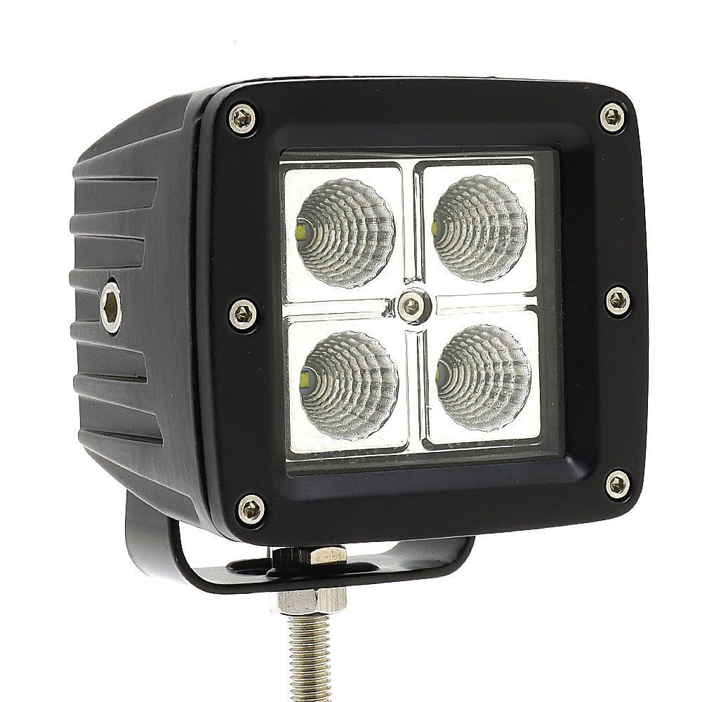 IP67 Power 12W Car Fire Ambulance Truck Traffic Agricultural LED Work Light