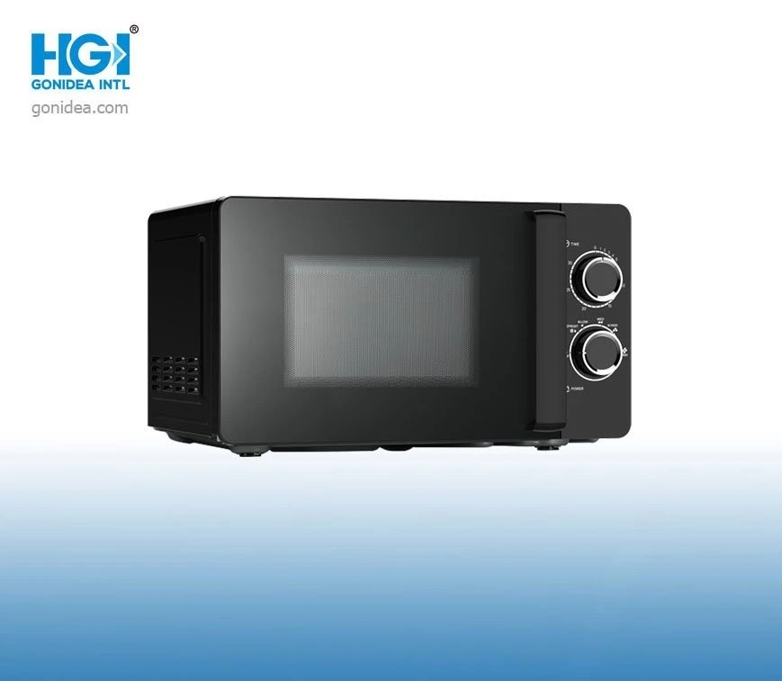 Kitchen Appliances Balck 20L Electric Home Microwave Oven Digital Timer Control