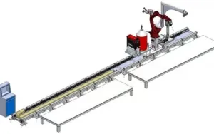 Customized Automatic Welding Robot Robotic Mig Welder For Real Time Seam Tracking