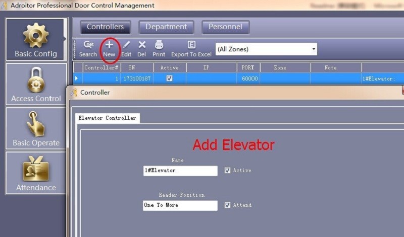20 Floor Elevator Access Control Board Lift Door Control System Elevator Control System