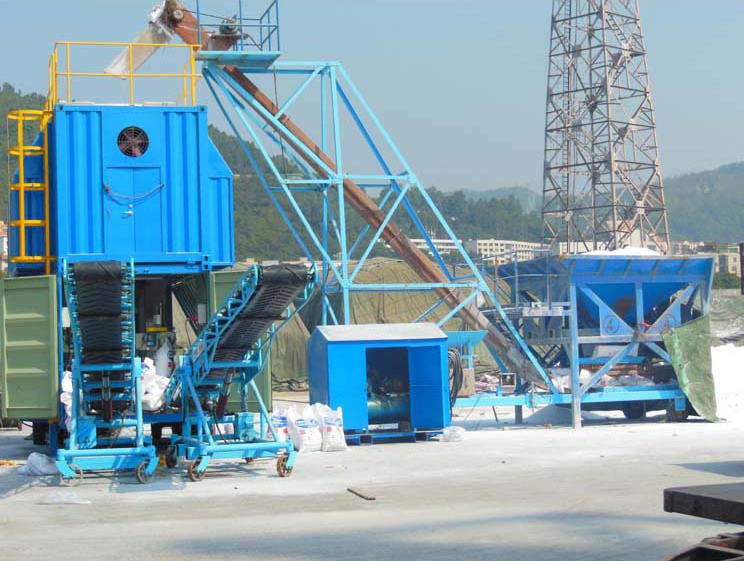 Automatic Mobile Bagging System Containerized Mobile Weighing And Bagging Unit