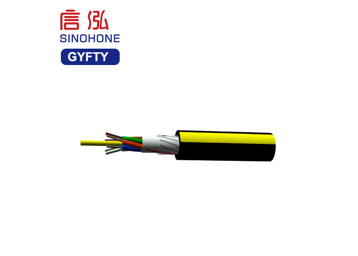 Overhead Outdoor Fiber Optic Cable High Voltage Inductance Use