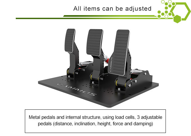 Virtual Reality Esports Racing Simulator Aluminium Sim Rig