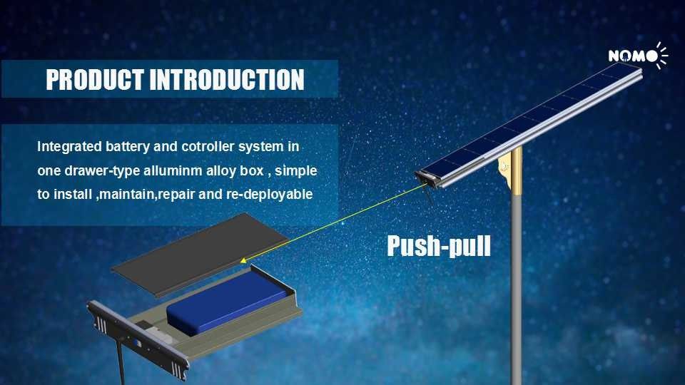 nomo solar intelligient system / Intelligient solar street lights