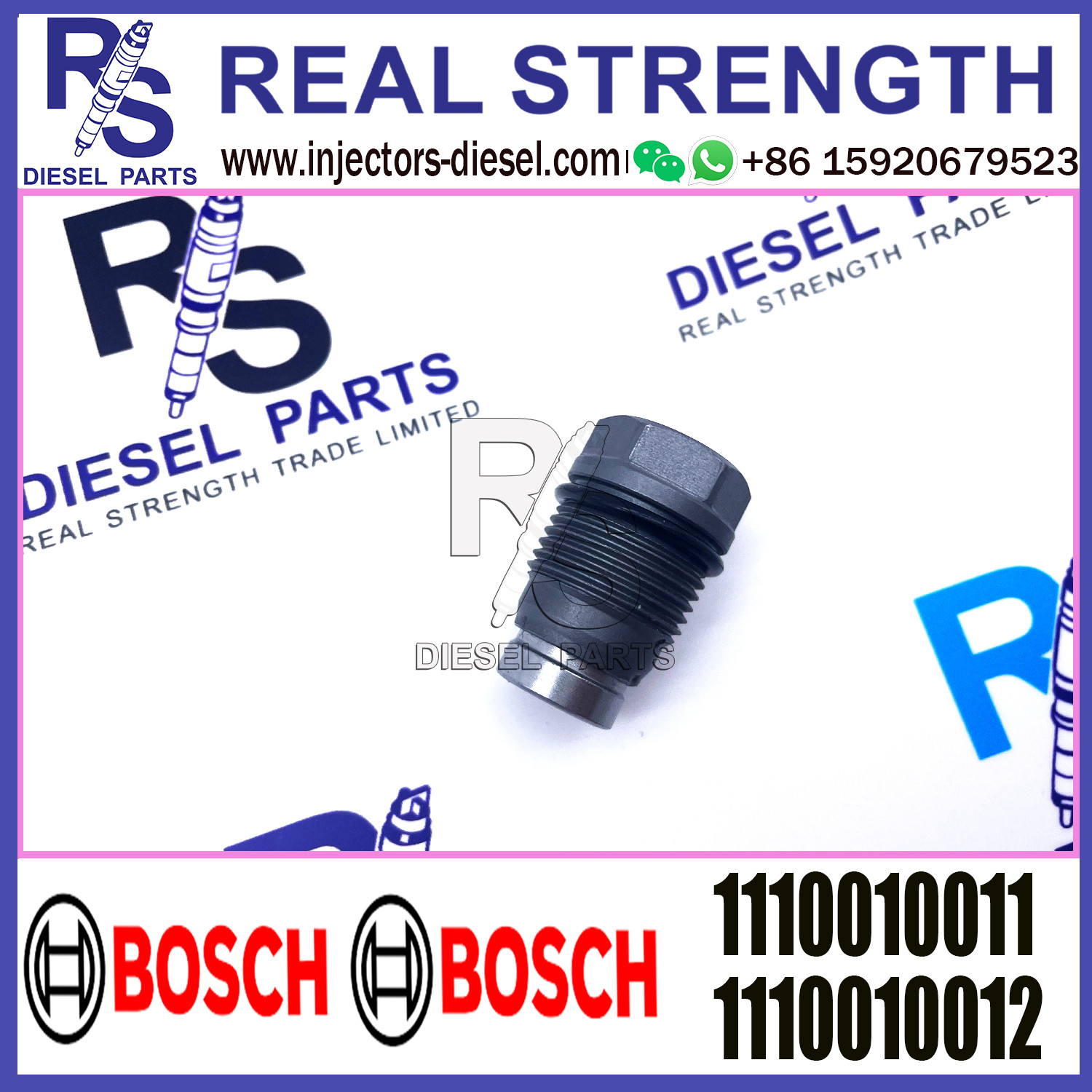 BOSCH Control Valve relief valve 1110010011 1110010012 1110010013 1110010014 1110010015 Applicable to Diesel Engine