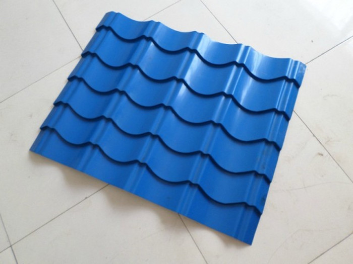 50 - 60HZ Sheet Pressing Automatic Roll Forming Machine For House Roof Panel