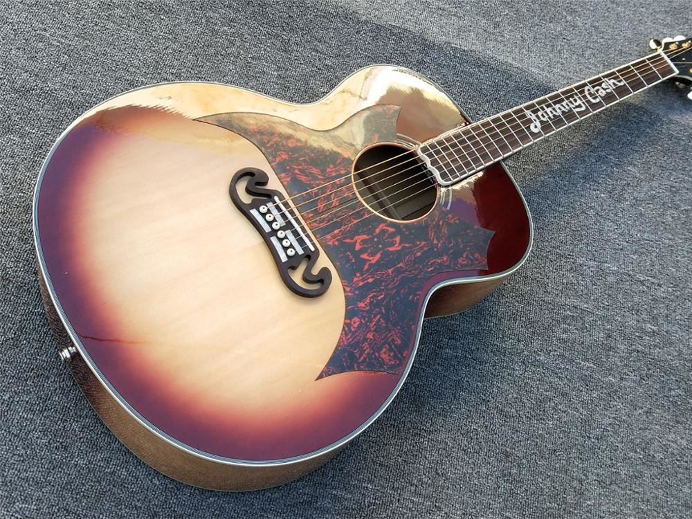 2018 Solid Spruce top 43 " G200vs Maple Acoustic Guitar / Factory custom Johnny cash G200 Acoustic Guitar