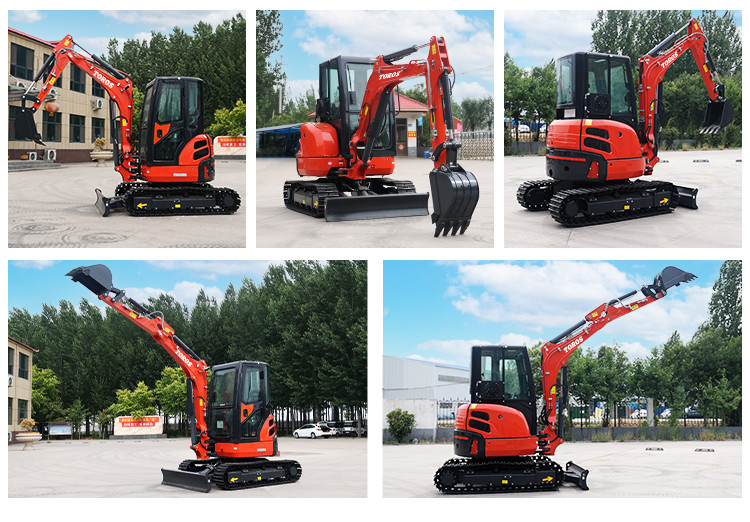 Toros 3.5 Tonne Mini Digger Minibagger Compact Digging Equipment