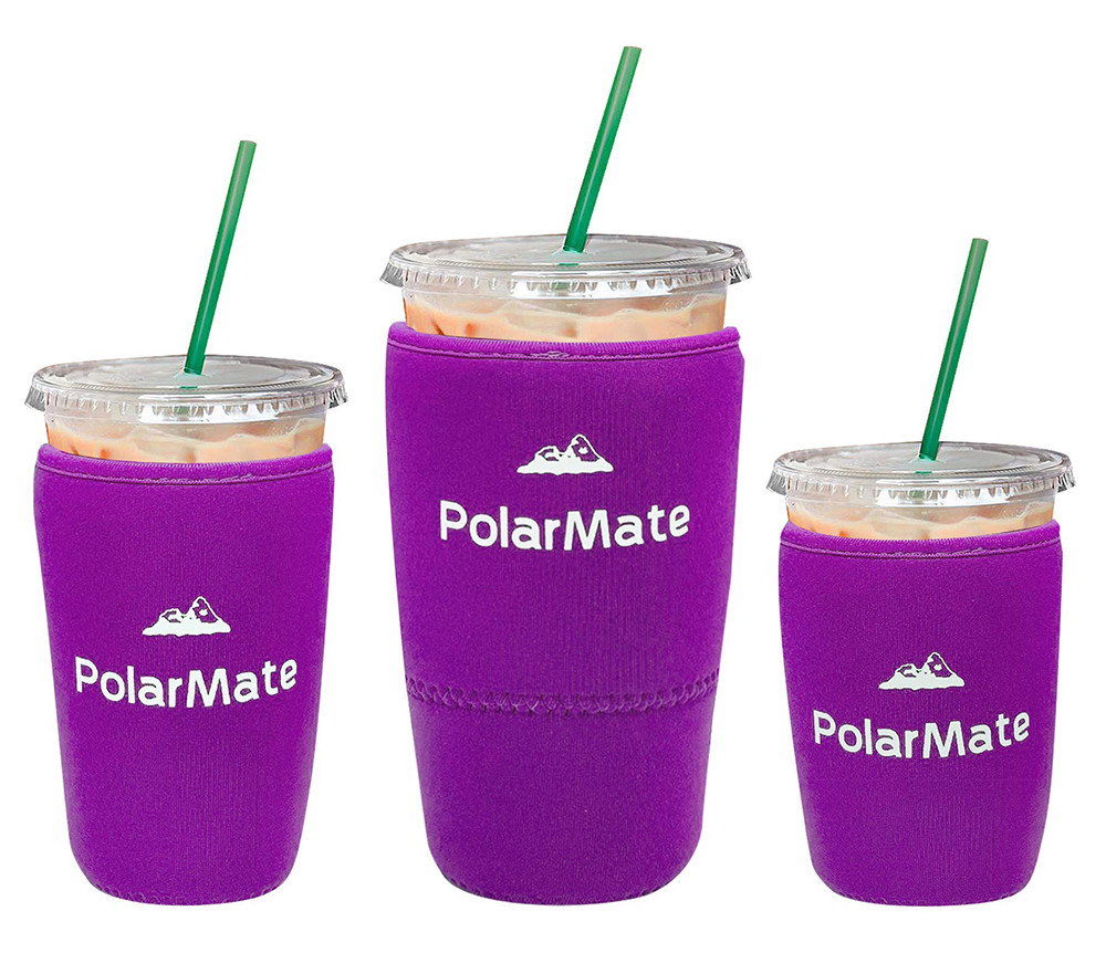 Reusable Neoprene Iced Coffee Cup Insulator Sleeve