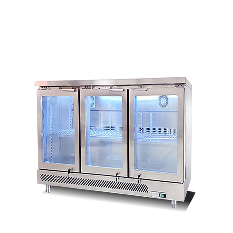330L CE Fan Cooling Commercial Refrigerator Freezer R134a Cool Fridge