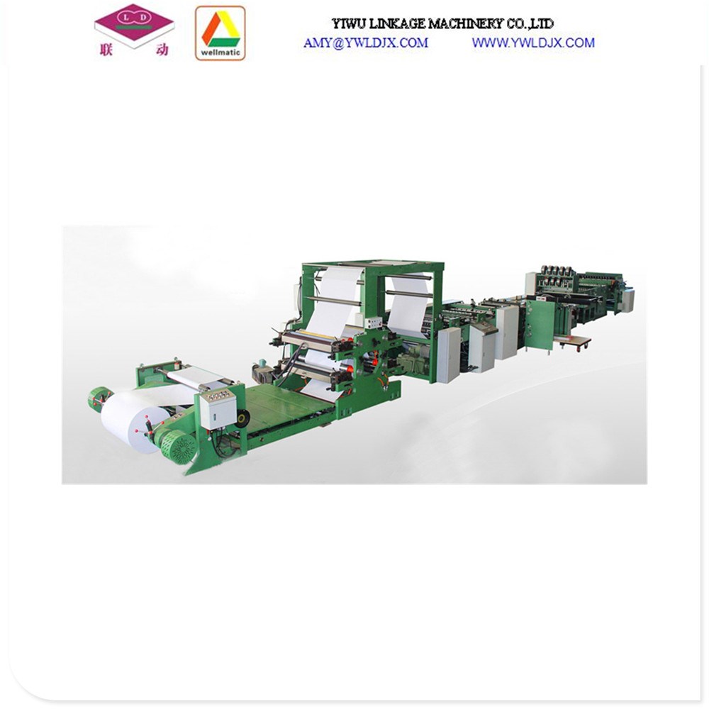 Fully Automatic Exercise Book and Notebook Making Machine Designed for Printing Press