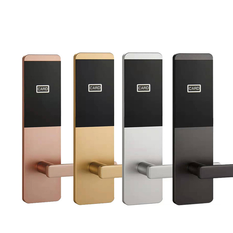 Aluminium Alloy 300mm Hotel Smart Door Locks Card M1fare System