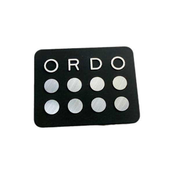 Customized Metal Aluminum Sign With Three-dimensional Design And Diagonal
