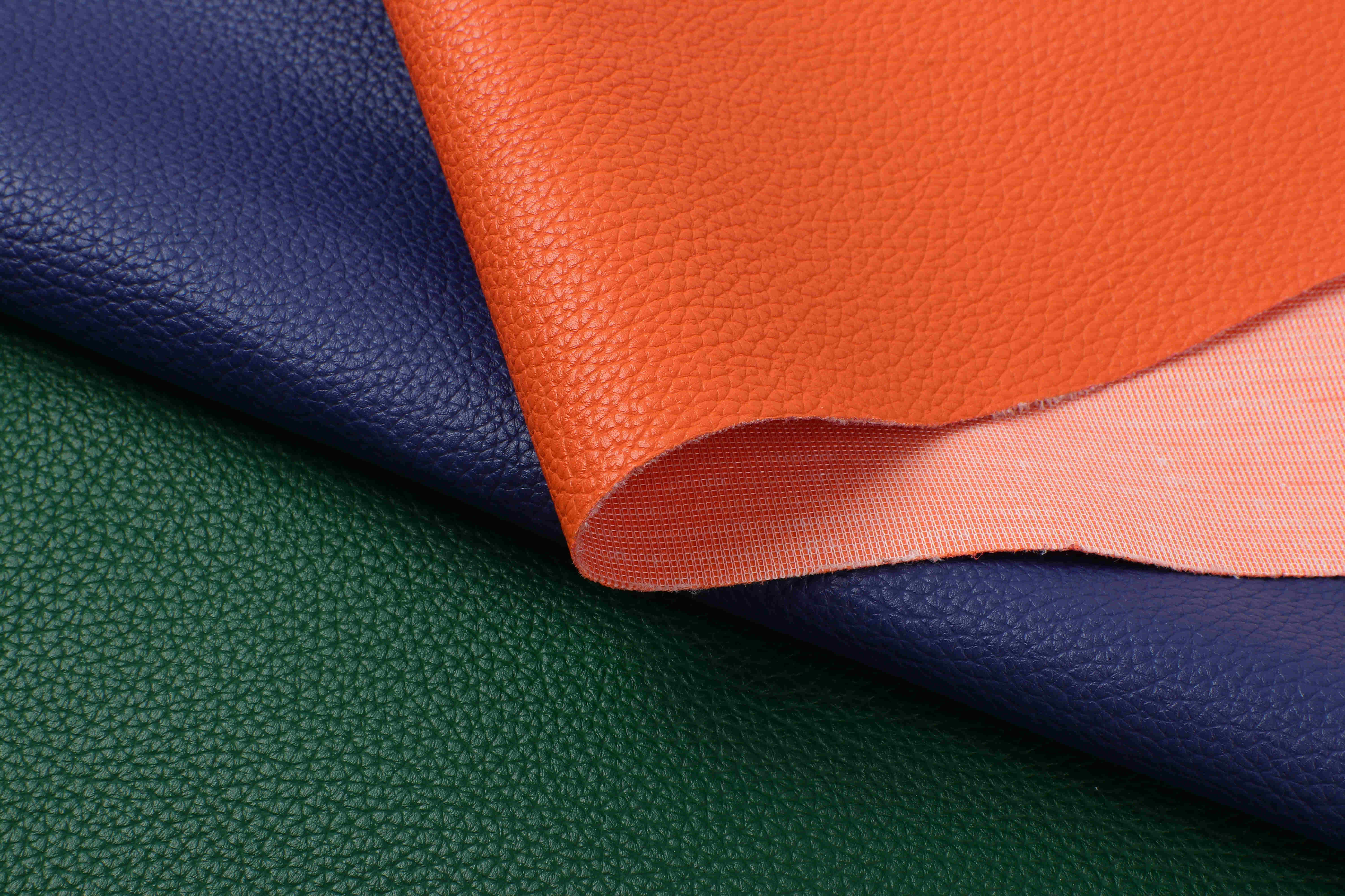 0.7mm Faux PVC Leather For Car Seat Cover Oriental Lychee Type