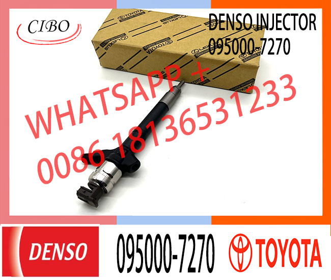 Diesel Common Rail Fuel Injector 095000-7640 095000-7630 095000-7280 095000-7270 for TOYO-TA 23670-0R170 23670-09290