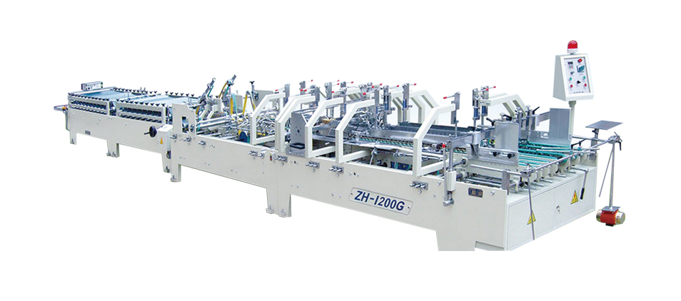 Soft Color Automatic Folder Gluer With Prefold Machine Attractive Appearance