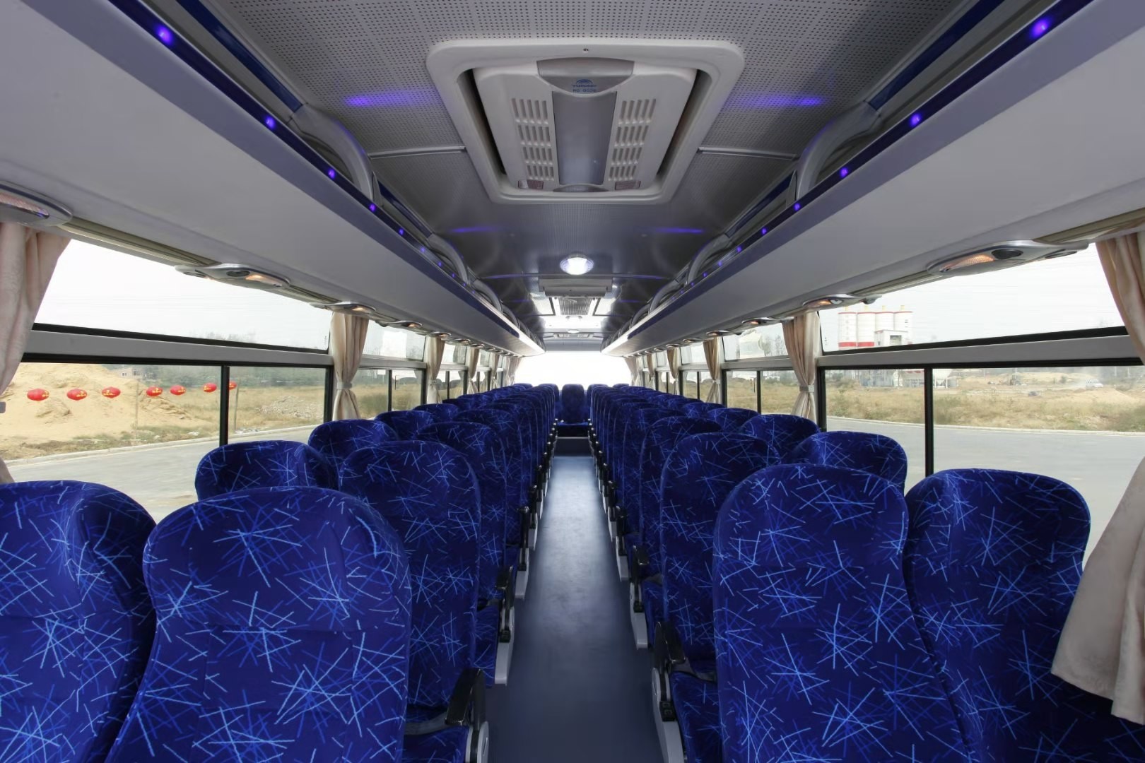 New Bus 53 Seats Yutong ZK6120D1 New Bus New Coach Bus Steering LHD Diesel Engines