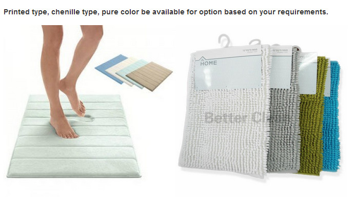 Printed directly with memory foam mat and any shape fit for car