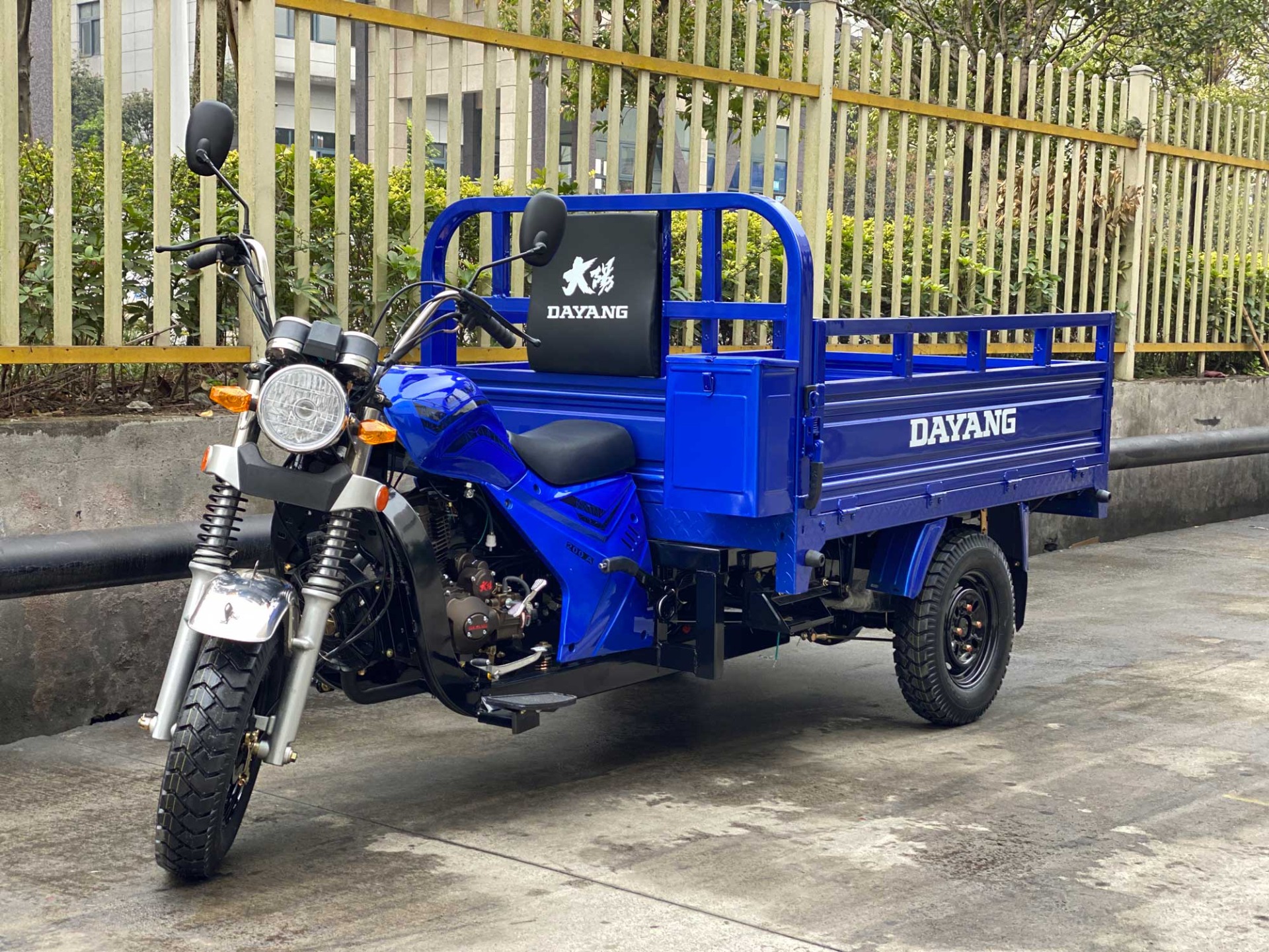 Heavy Loading Truck Cargo Tricycle with 150cc/175cc/200cc Engine and 12V Power Supply