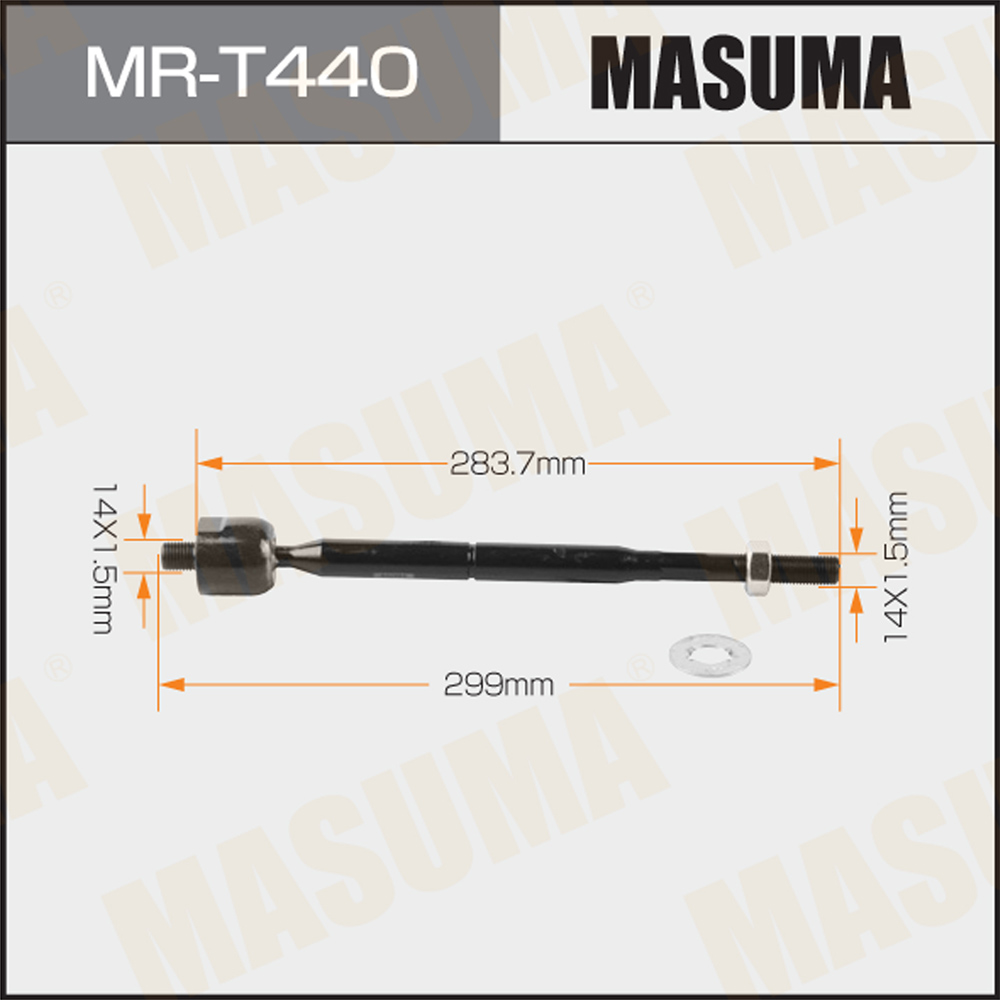 OE NO. 45503-47030 Inner Rack End for TOYOTA PRIUS Car Suspension System by MASUMA