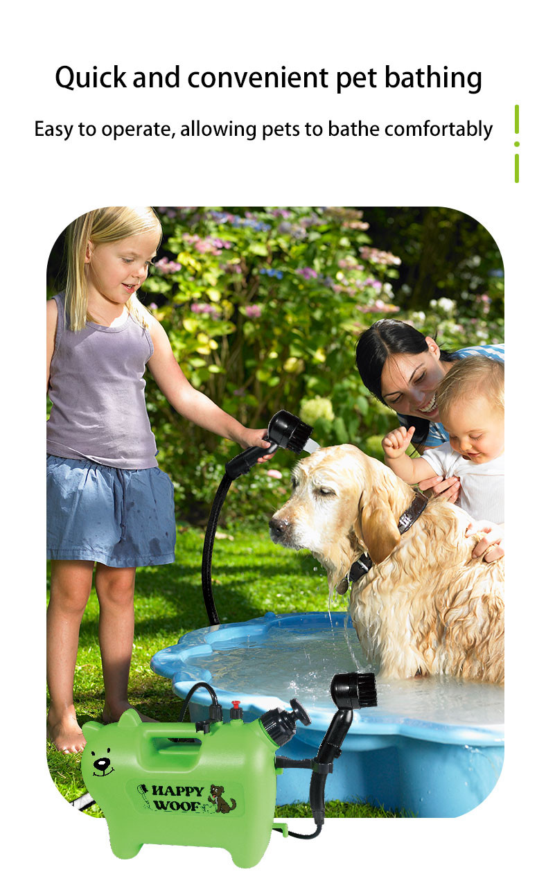 Dog Cat Handheld Pet Washer Soft Silicone Portable Dog Wash Station