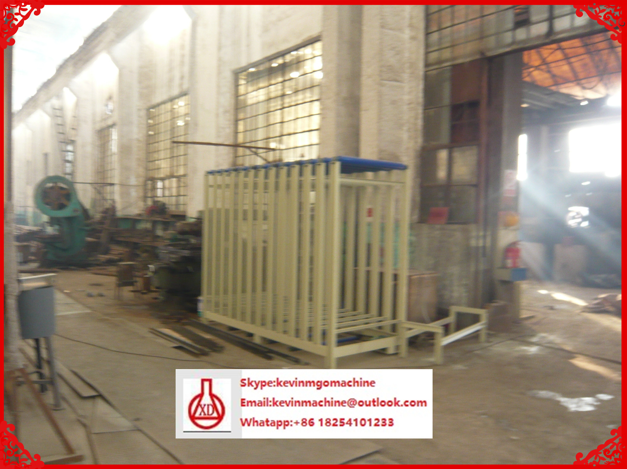 Fireproof MgO Board Production Line , Eco Automatic Sandwich Panel Machine