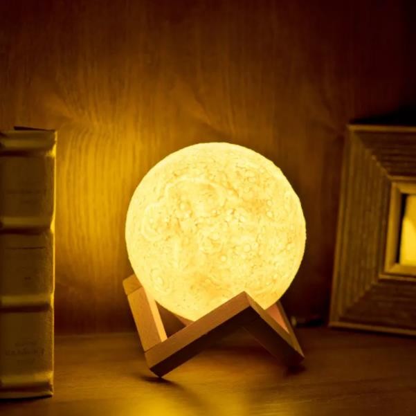 OEM ODM Moon Color Changing Light Decorative Dimmable For Home