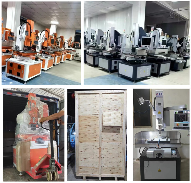 JS-ATC6040CNC Jiasheng Automatic Tool Change EDM Drilling Machine 600*400mm