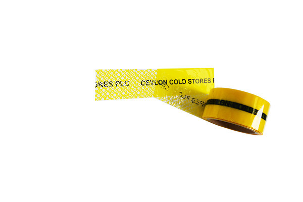 Customized OPENVOID Tamper Evident Security Tape / PET Packing Adhesive Tape