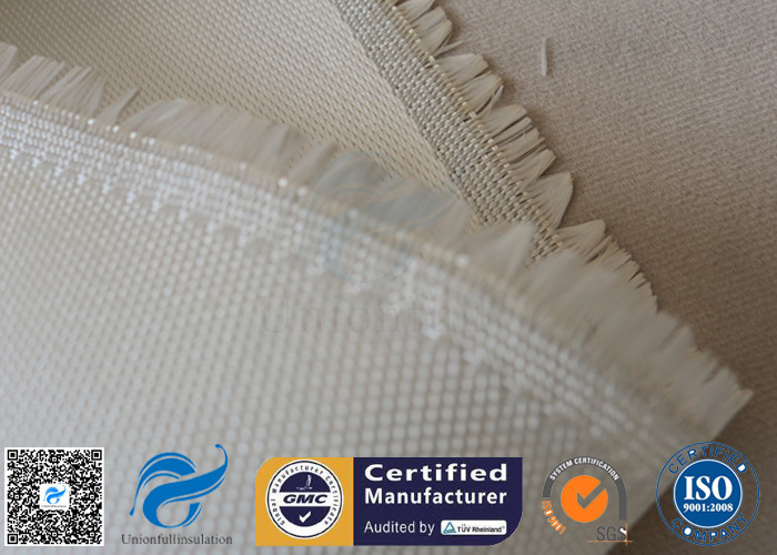 0.7mm 600gsm Fire Resistant Fiberglass High Silica Cloth High Purity Hard - Wearing