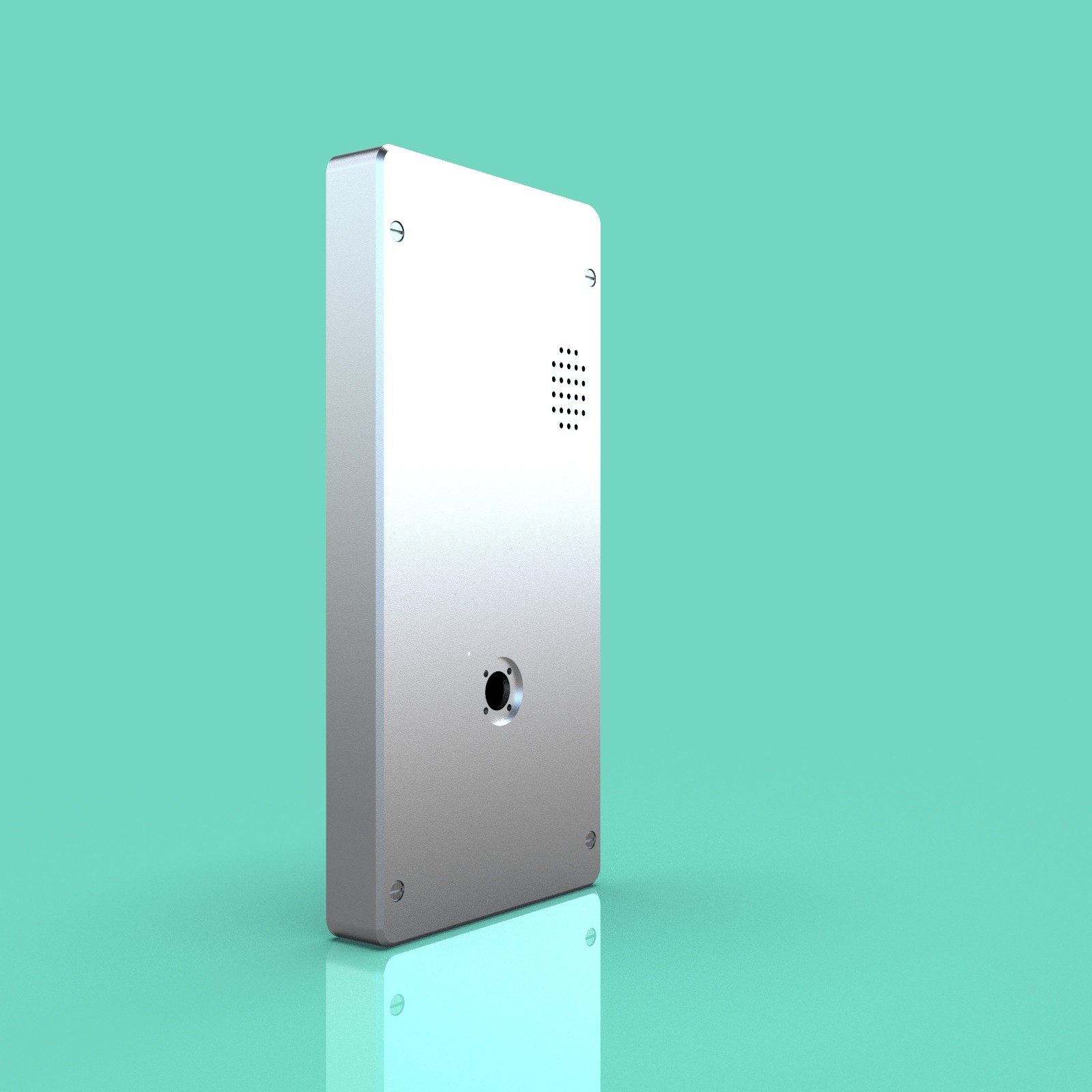 JP1812 8-Inch Wall-Mounted Facial Recognition QR Code Reader Access Control Device Enhanced Security