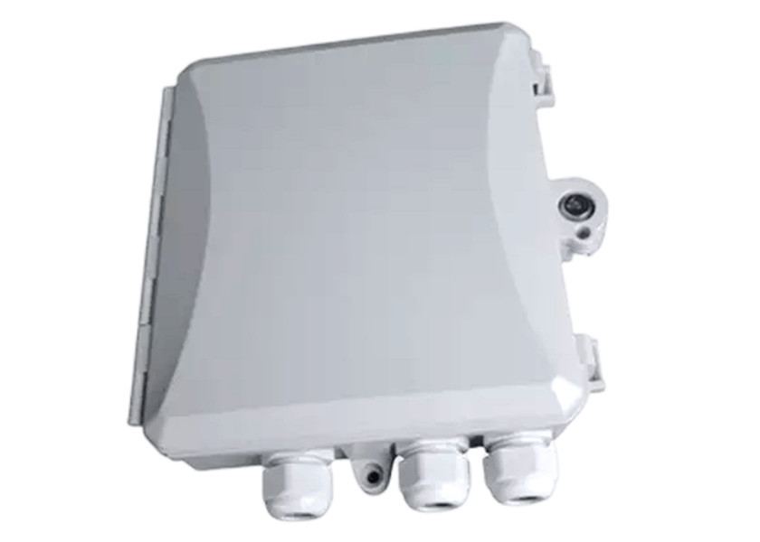 Fiber Optic Terminal Box 12Cores Indoor/Outdoor SC/LC/ST/FC Light Gray