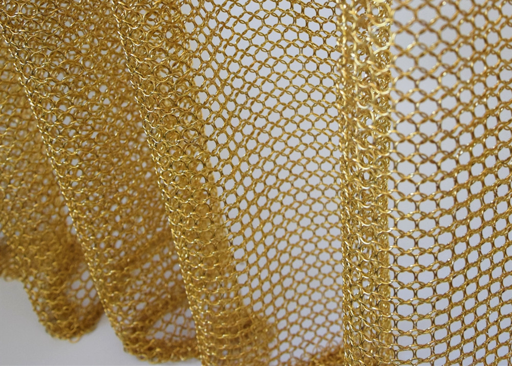 Stainless Steel Round Metal Ring Mesh For Building Decoration