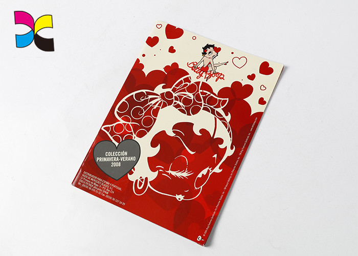 Full Color Red Custom Magazine Printing Subscription For People Perfect Binding