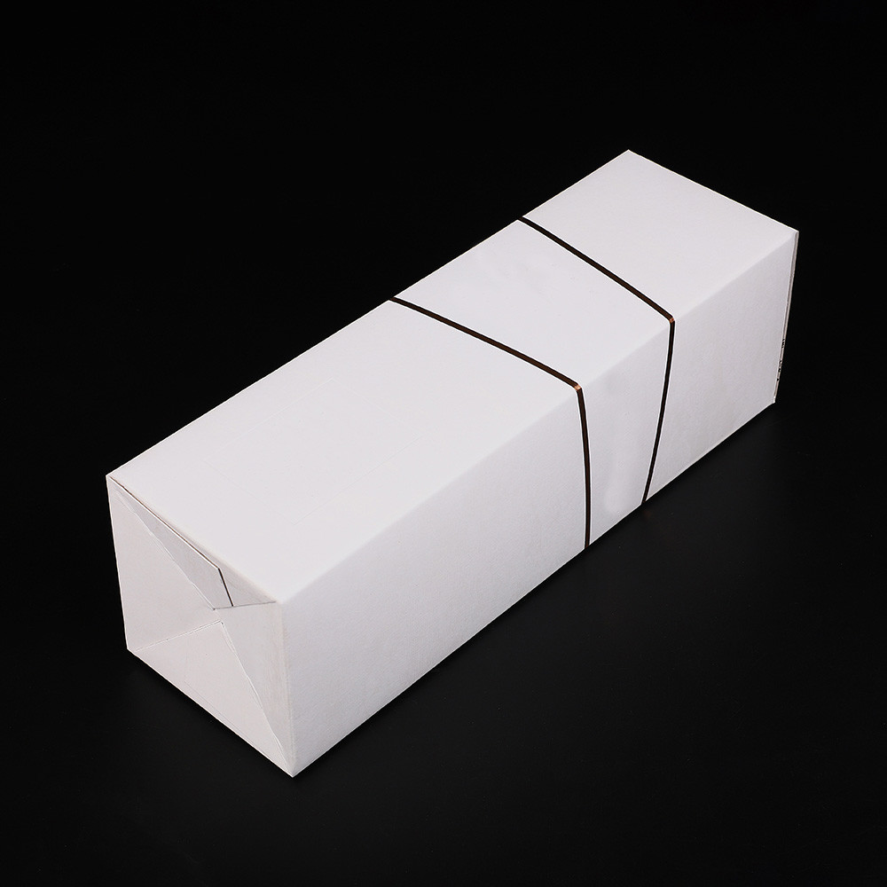 two sides single bottle wine packaging box with bottle neck protect and crash lock bottom