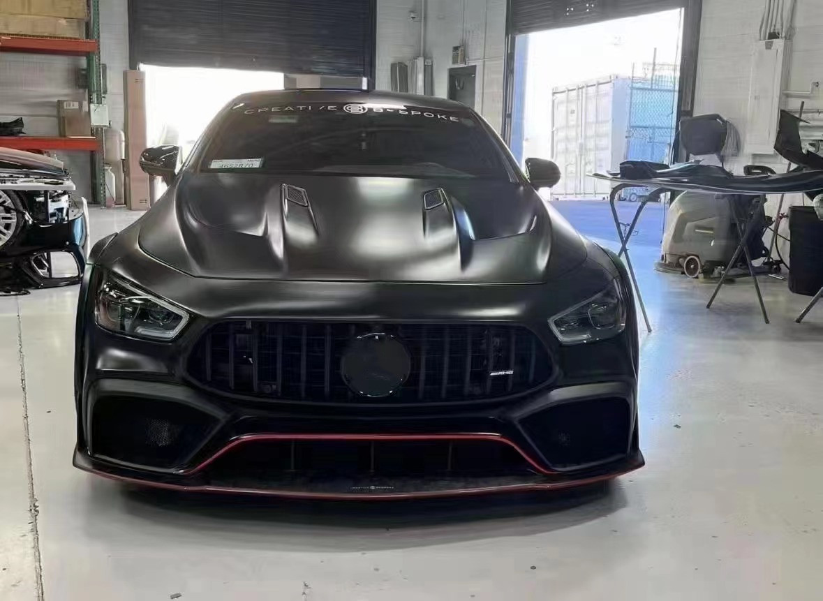 For Mercedes AMG GT50 GT63 Carbon Fiber Hood AMG GT50 GT63 SCL Style Carbon Fiber Hood Engine Cover
