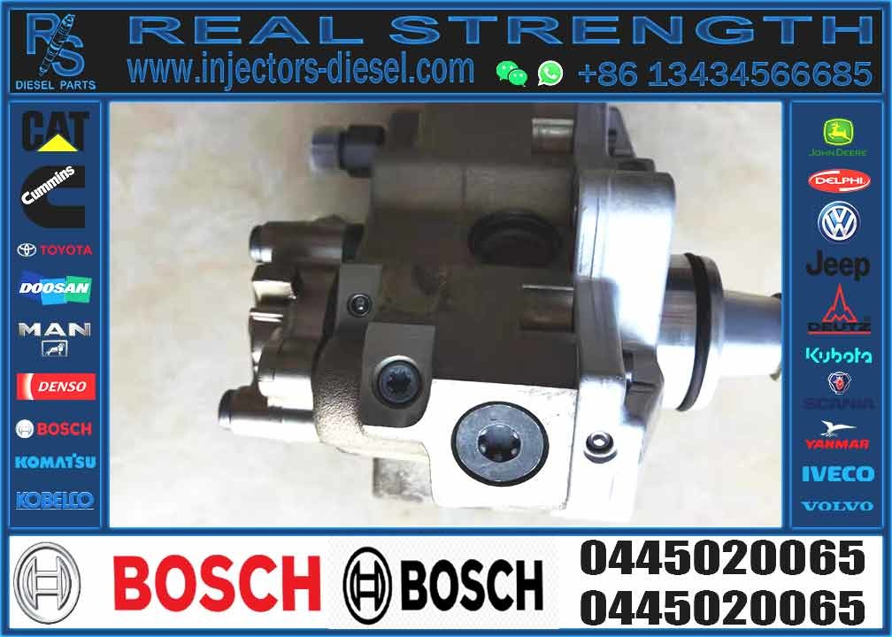 High Quality Common Rail Diesel Engine CP3 Fuel Injection Pump 0445020065 Pump Assembly For SK200-8 SK210-8 Excavator