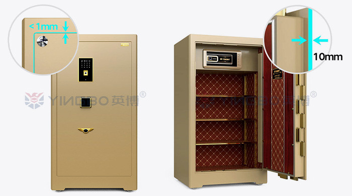 H1080mm Bank Grade Commercial Safe Box Biometric Fingerprint Lock